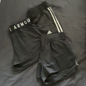 *3 Pairs* Athletic Shorts